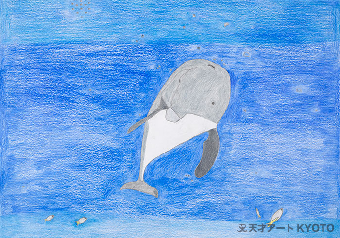 保護中: 「魚を見ているいるか」