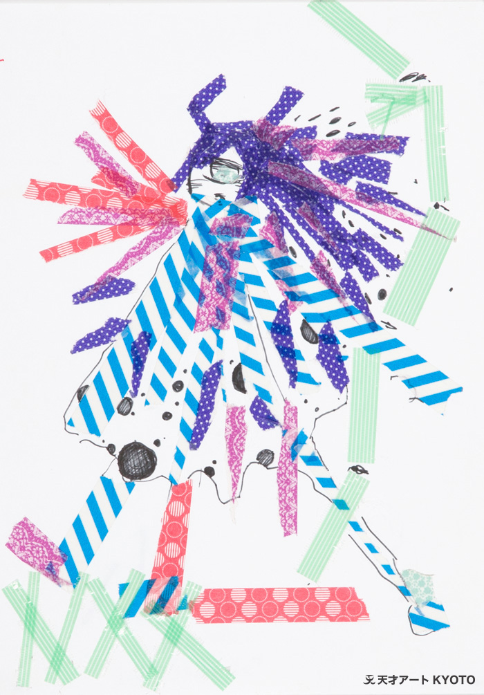 保護中: 「コラージュのモデル」