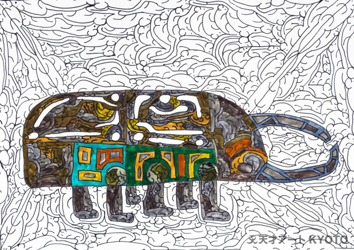 保護中: 「メカマウスクワガタ」